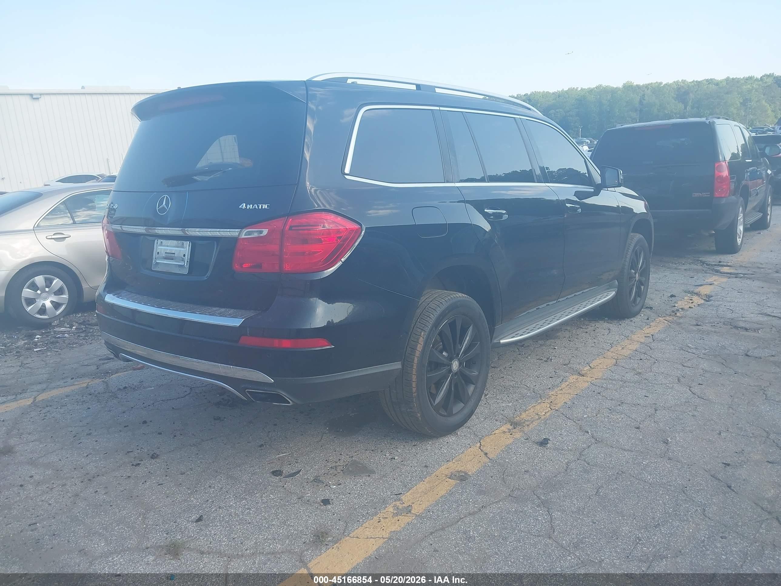2015 Mercedes-benz Gl 450 4matic Black vin: 4JGDF6EE7FA476817