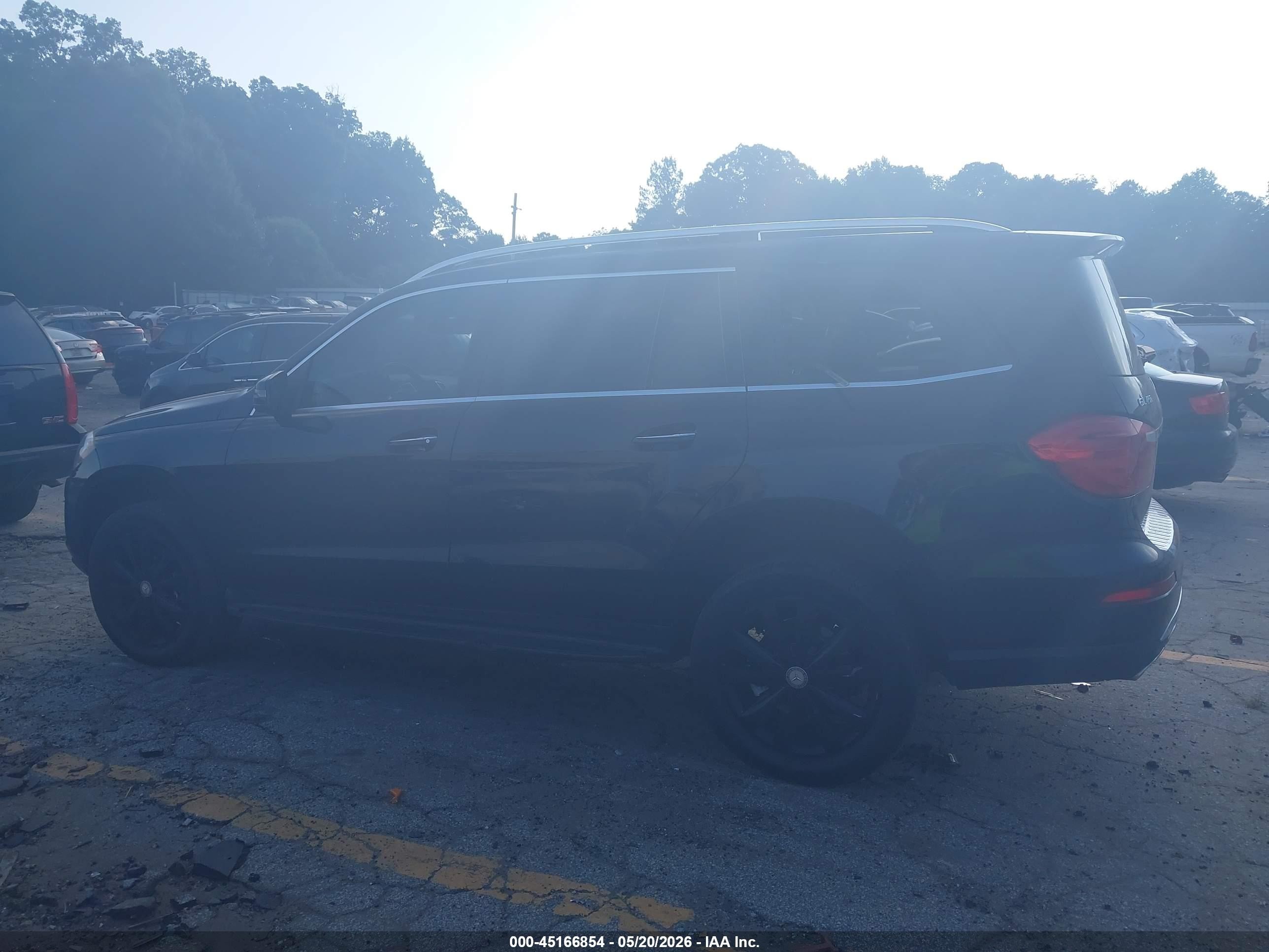 2015 Mercedes-benz Gl 450 4matic Black vin: 4JGDF6EE7FA476817
