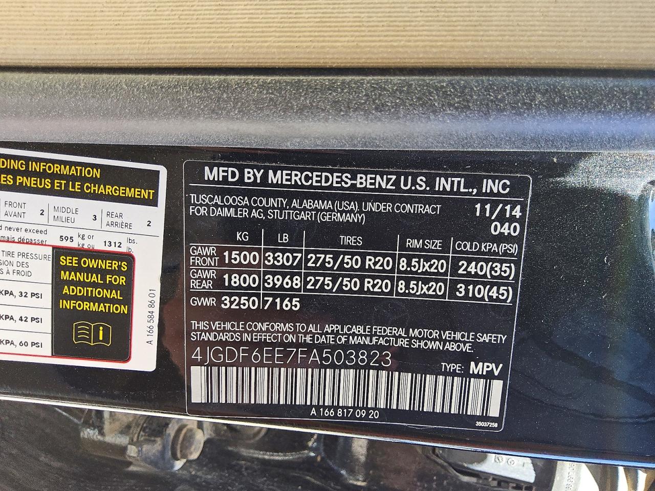 2015 Mercedes-benz Gl 450 4matic Черный vin: 4JGDF6EE7FA503823