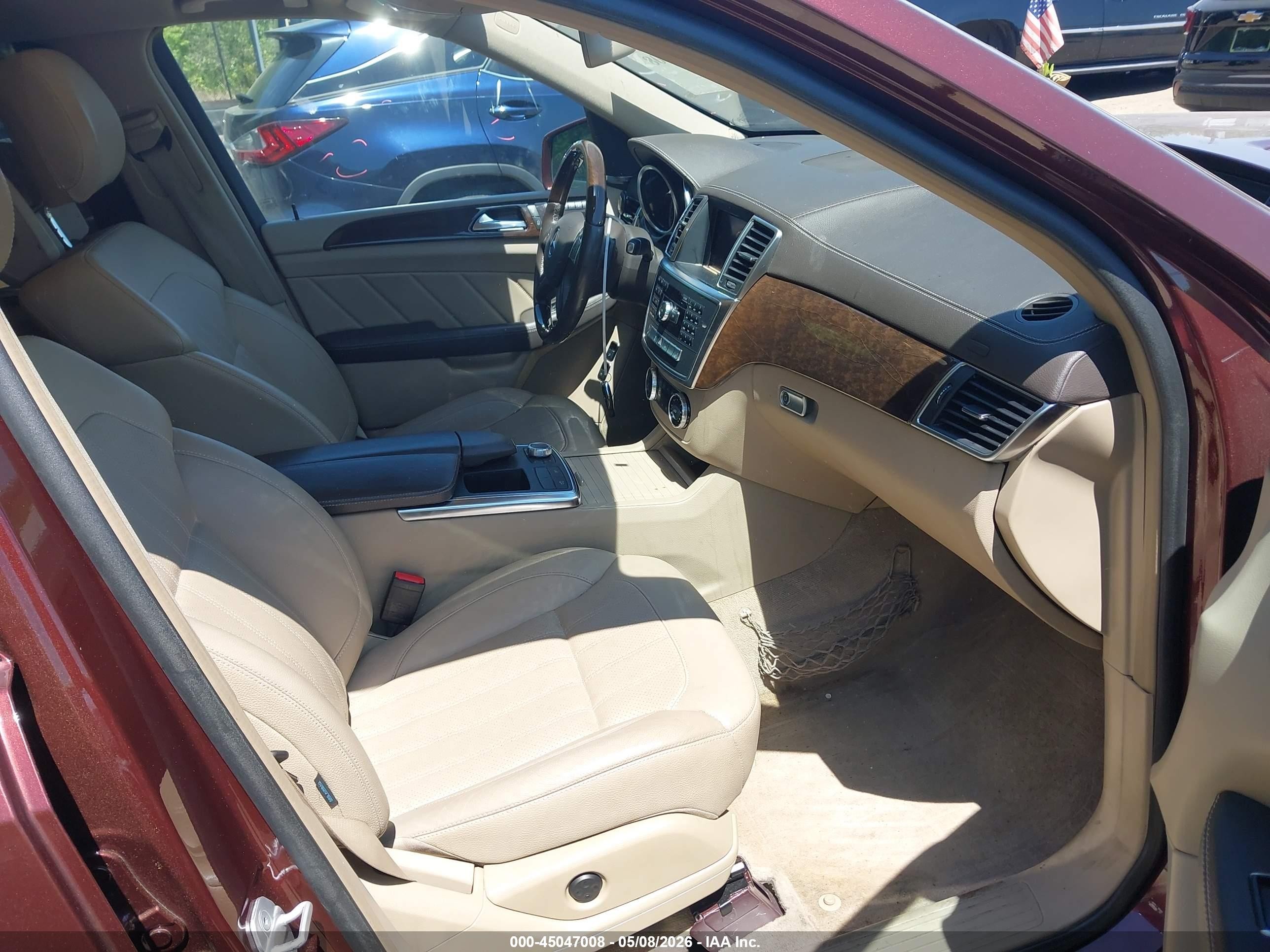 2015 Mercedes-benz Gl 450 4matic Burgundy vin: 4JGDF6EE7FA509072