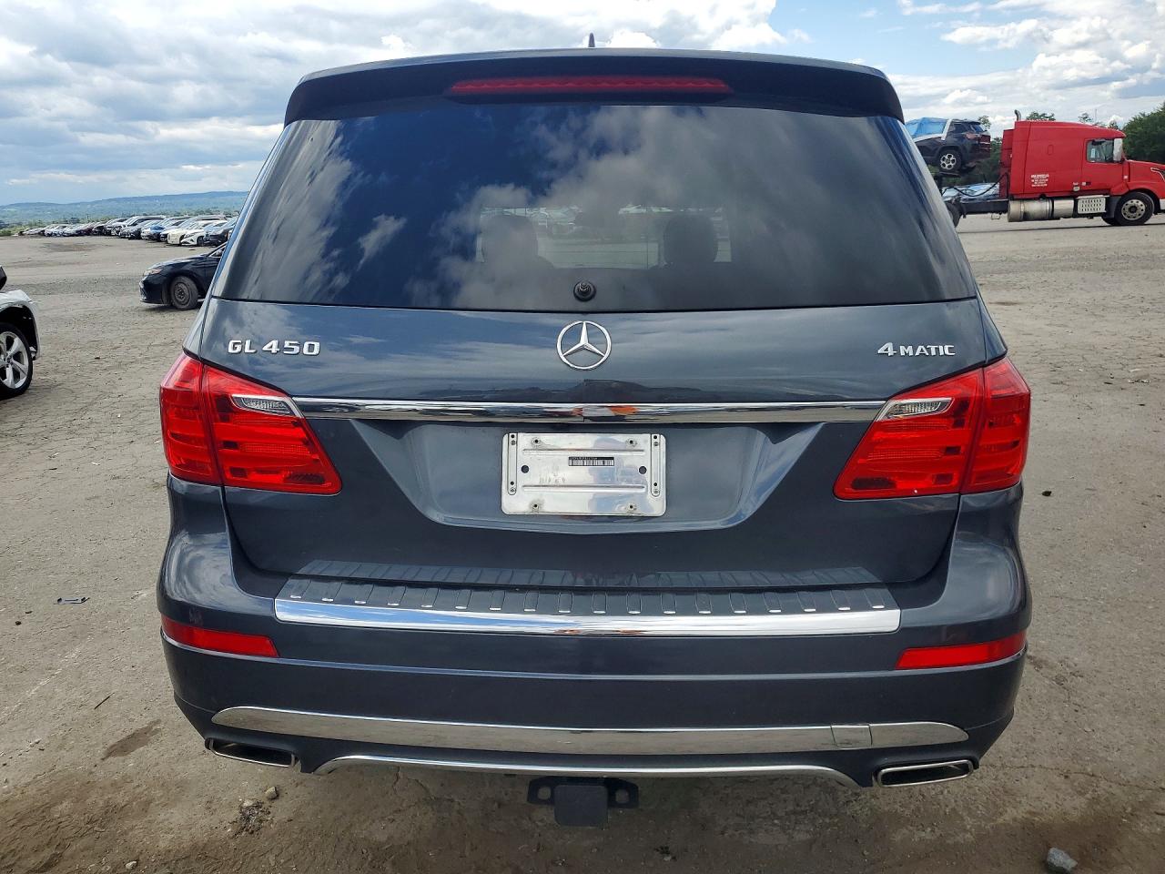 2015 Mercedes-benz Gl 450 4matic Gray vin: 4JGDF6EE7FA517348