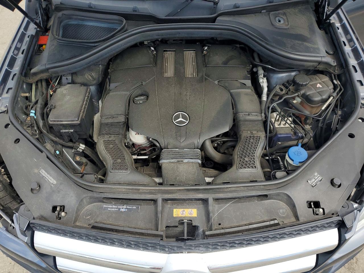 2015 Mercedes-benz Gl 450 4matic Gray vin: 4JGDF6EE7FA517348