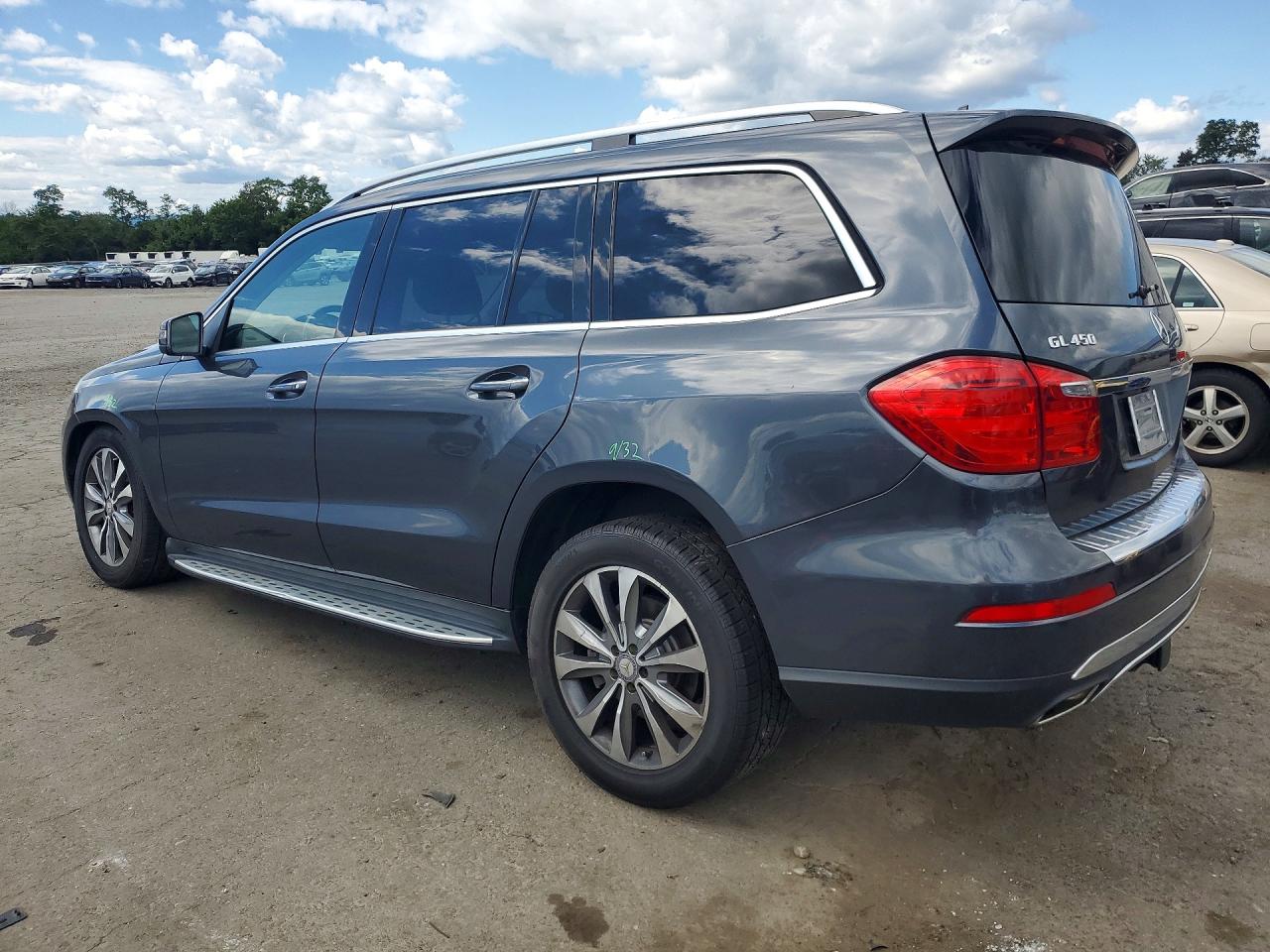 2015 Mercedes-benz Gl 450 4matic Gray vin: 4JGDF6EE7FA517348