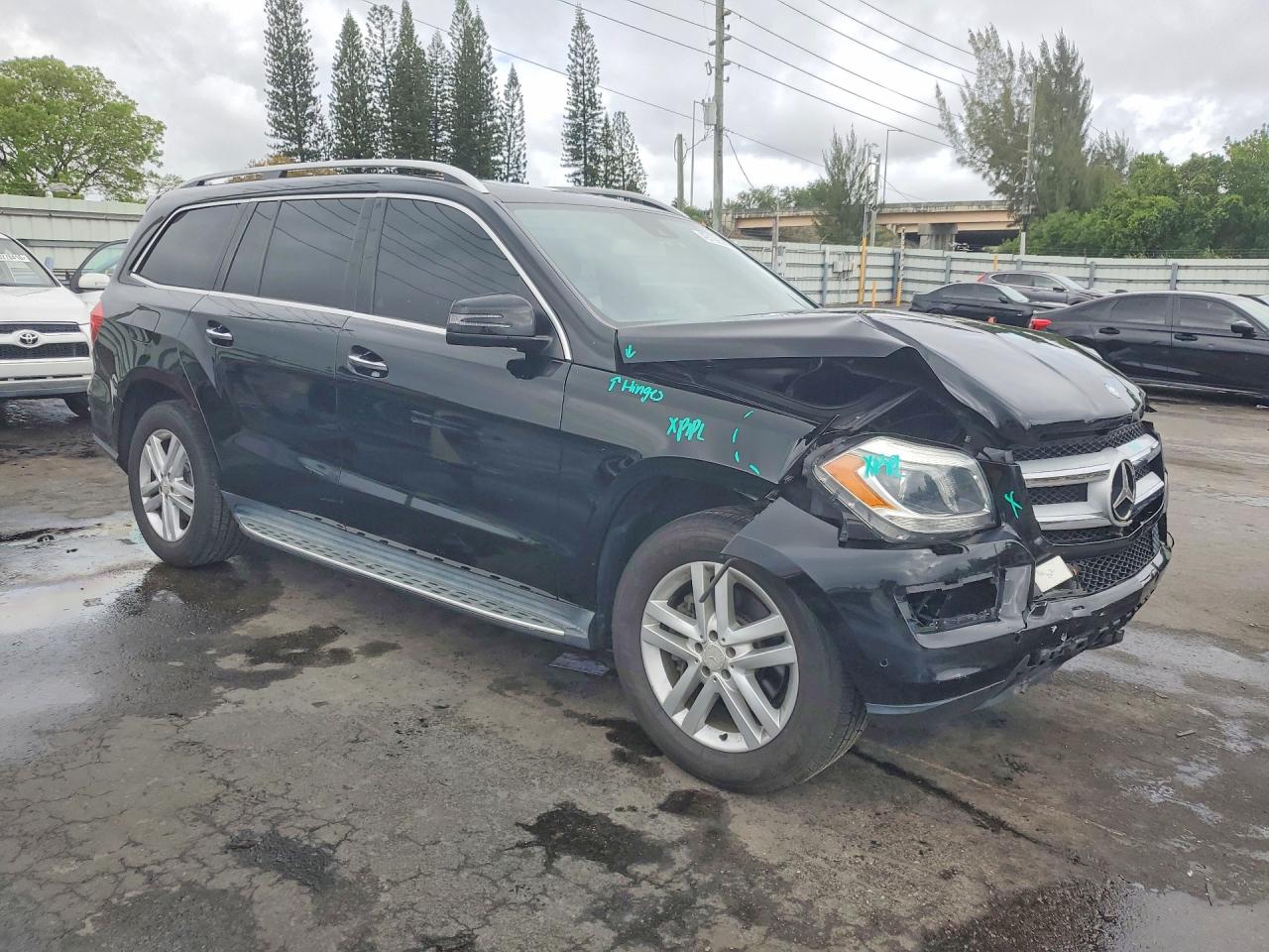 2015 Mercedes-benz Gl 450 4matic Black vin: 4JGDF6EE7FA522811