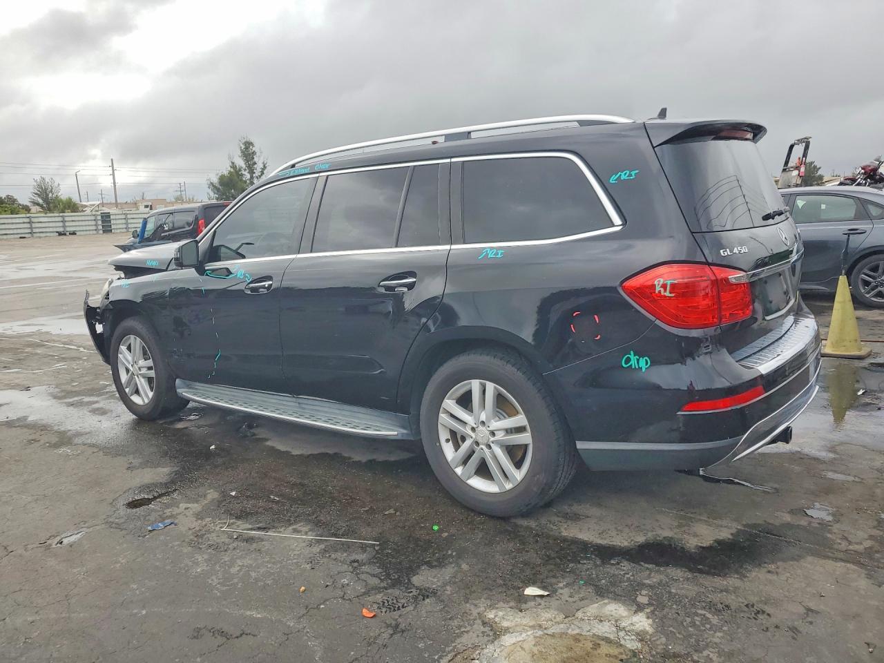 2015 Mercedes-benz Gl 450 4matic Black vin: 4JGDF6EE7FA522811