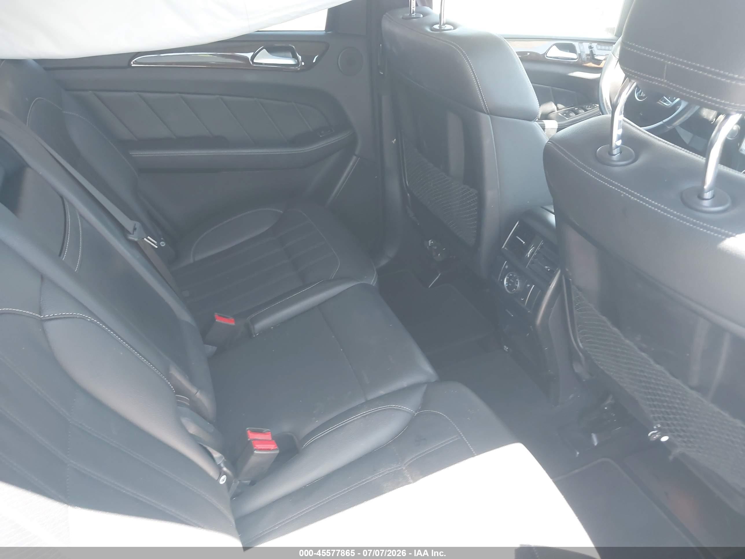 2015 Mercedes-benz Gl 450 4matic White vin: 4JGDF6EE7FA597086