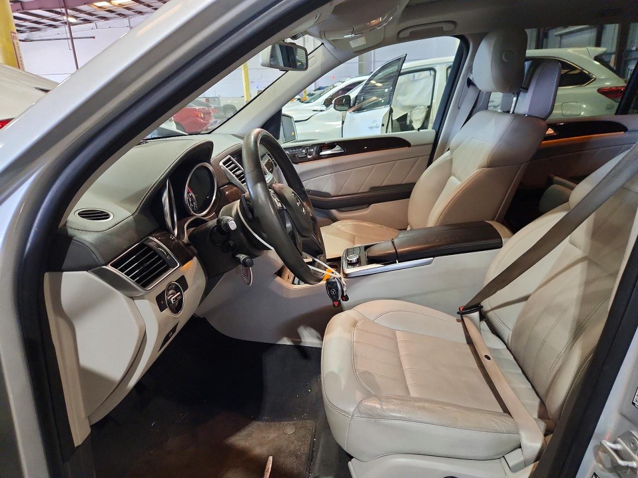 2015 Mercedes-benz Gl 450 4matic Silver vin: 4JGDF6EE7FA609334
