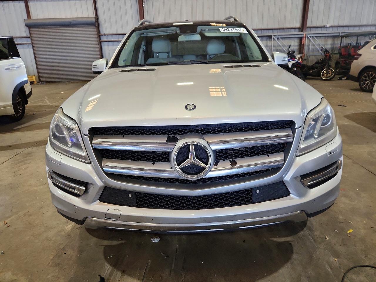 2015 Mercedes-benz Gl 450 4matic Silver vin: 4JGDF6EE7FA609334