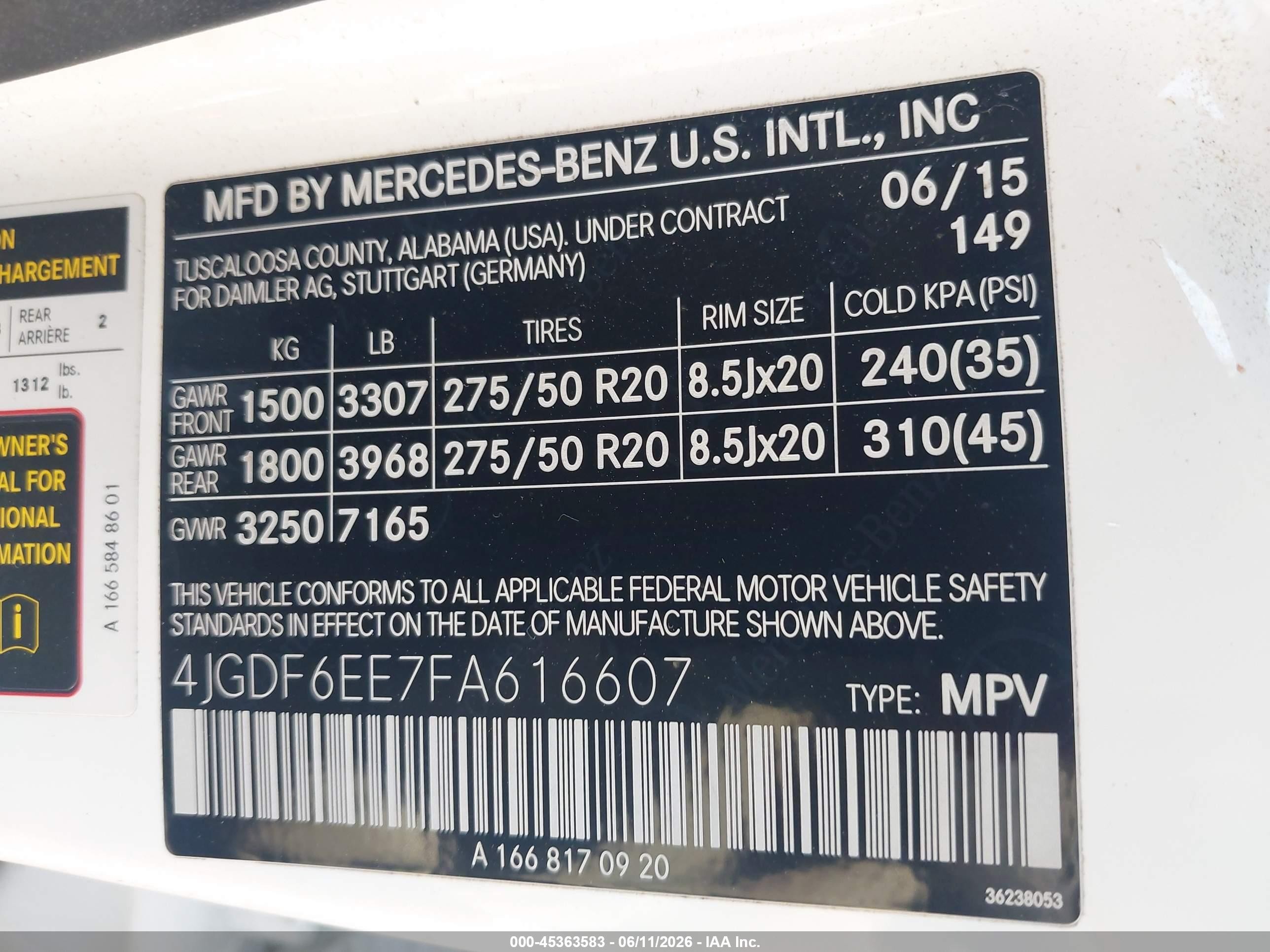 2015 Mercedes-benz Gl 450 4matic White vin: 4JGDF6EE7FA616607