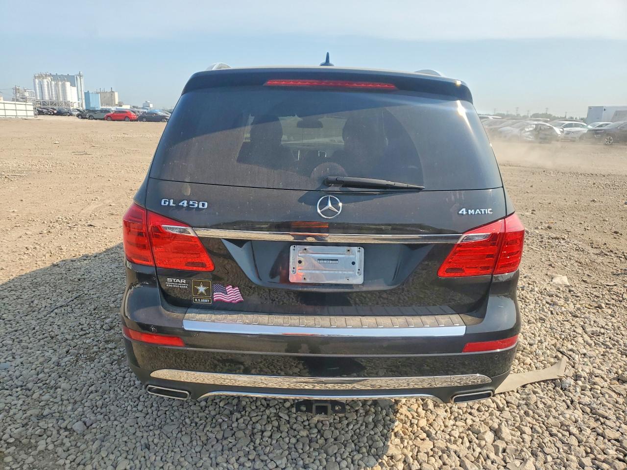 2015 Mercedes-benz Gl 450 4matic Black vin: 4JGDF6EE8FA496963