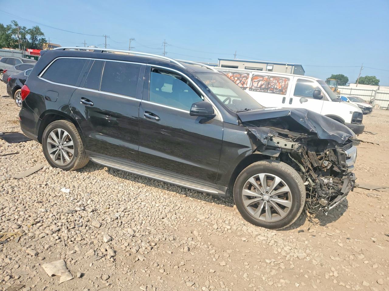 2015 Mercedes-benz Gl 450 4matic Black vin: 4JGDF6EE8FA496963