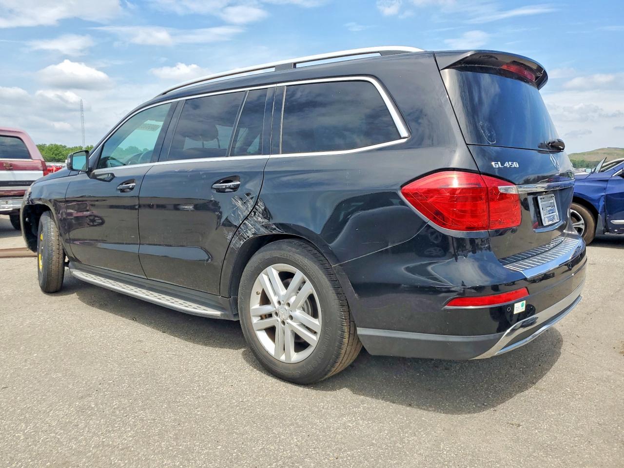 2015 Mercedes-benz Gl 450 4matic Black vin: 4JGDF6EE8FA523014