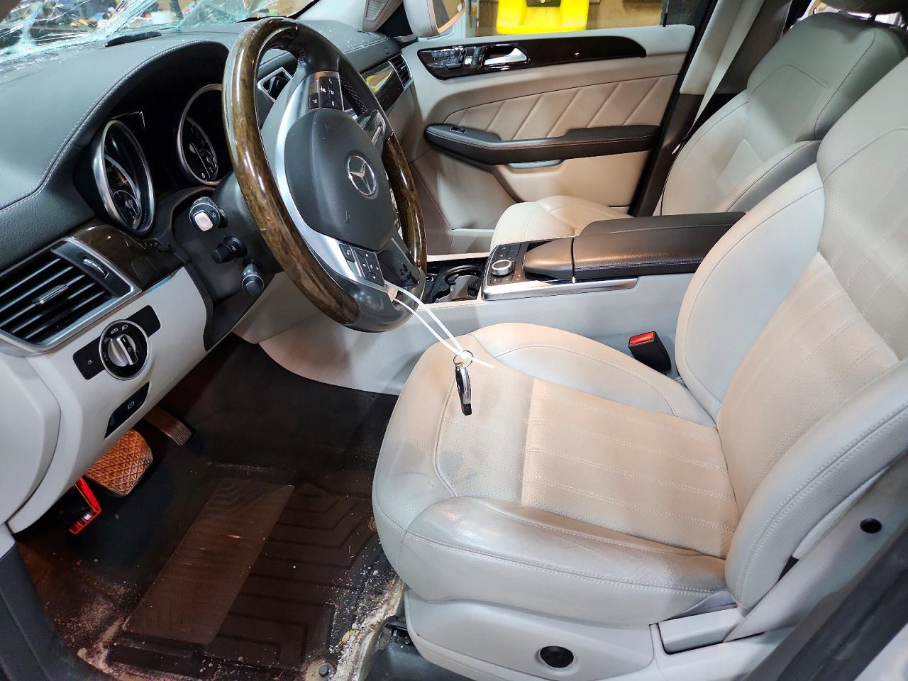 2015 Mercedes-benz Gl 450 4matic Silver vin: 4JGDF6EE8FA530366