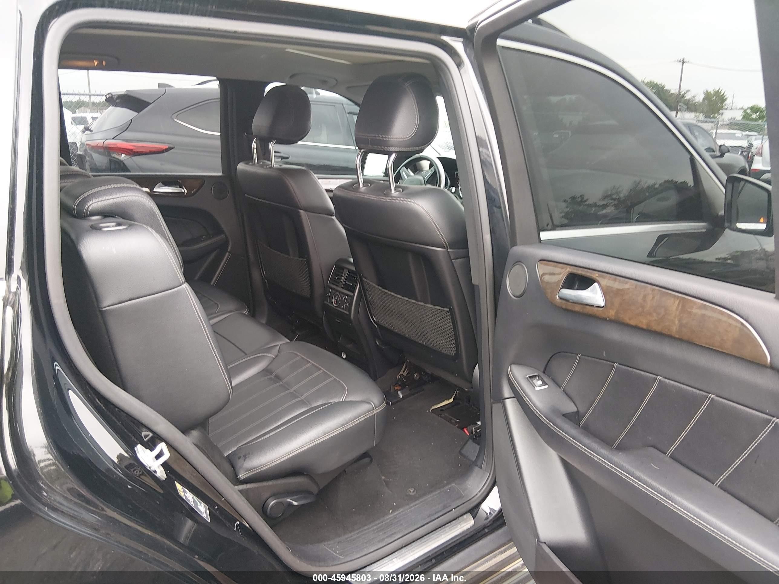 2015 Mercedes-benz Gl 450 4matic Черный vin: 4JGDF6EE8FA586338