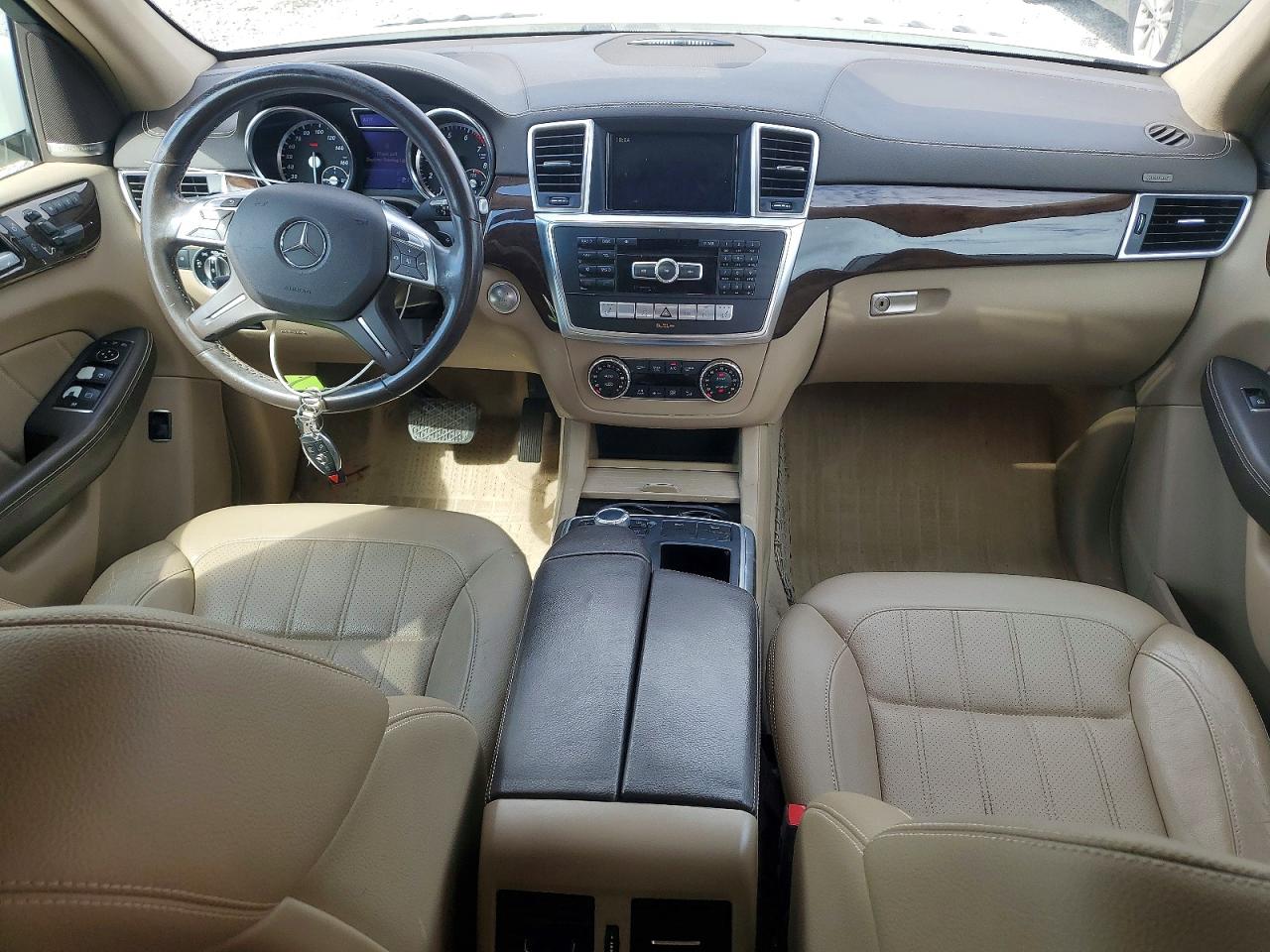 2015 Mercedes-benz Gl 450 4matic White vin: 4JGDF6EE8FA596867