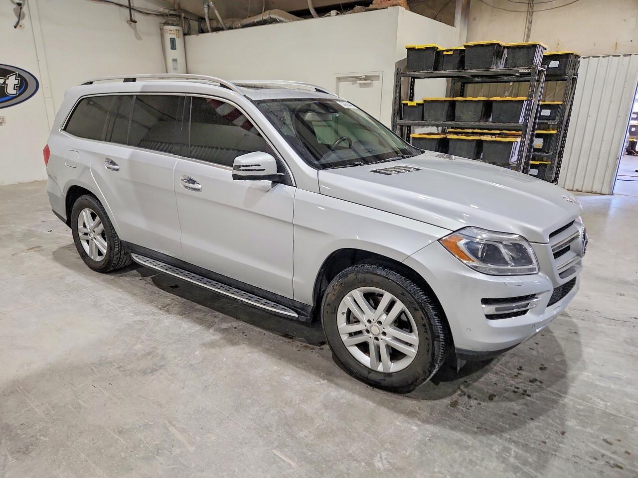 2015 Mercedes-benz Gl 450 4matic Silver vin: 4JGDF6EE8FA615840
