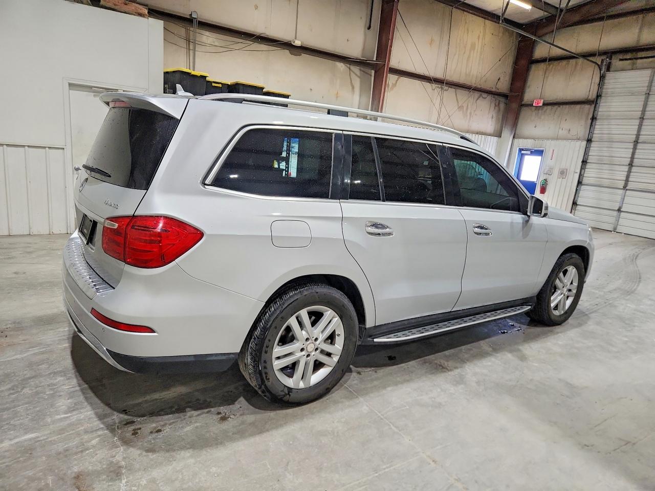 2015 Mercedes-benz Gl 450 4matic Silver vin: 4JGDF6EE8FA615840