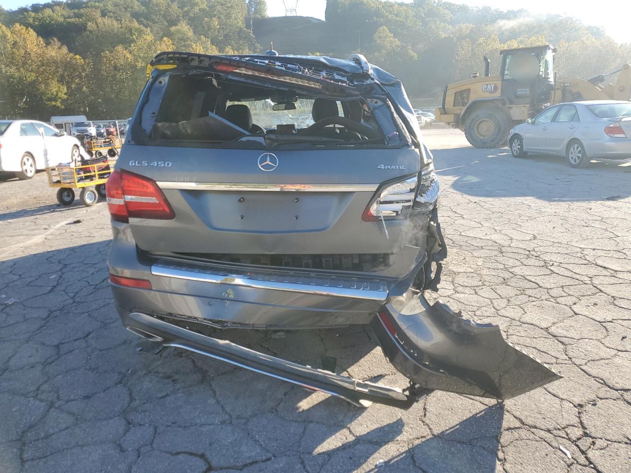 2018 Mercedes-benz Gls 450 4matic Gray vin: 4JGDF6EE8JB167456