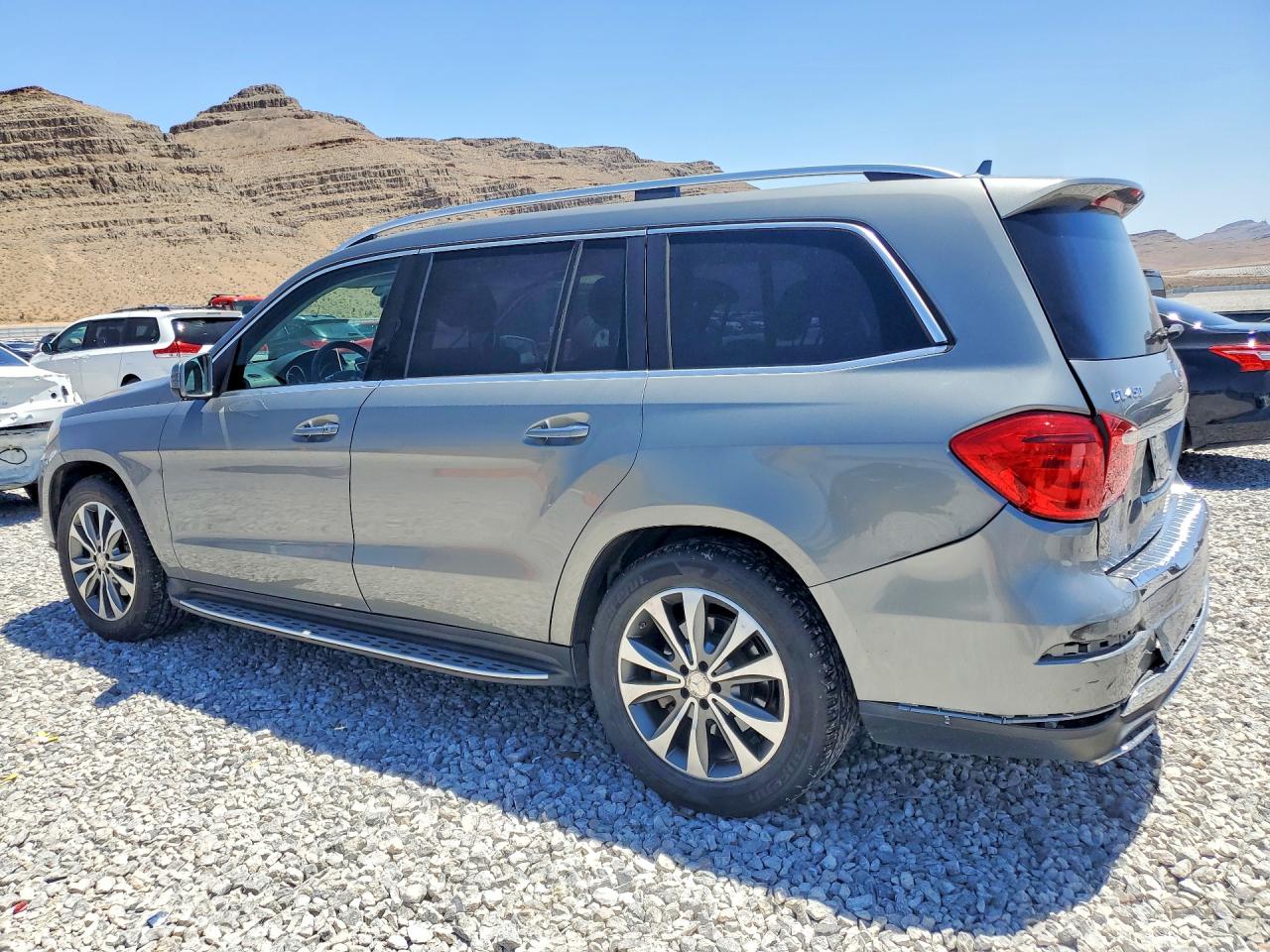 2015 Mercedes-benz Gl 450 4matic Silver vin: 4JGDF6EE9FA464295