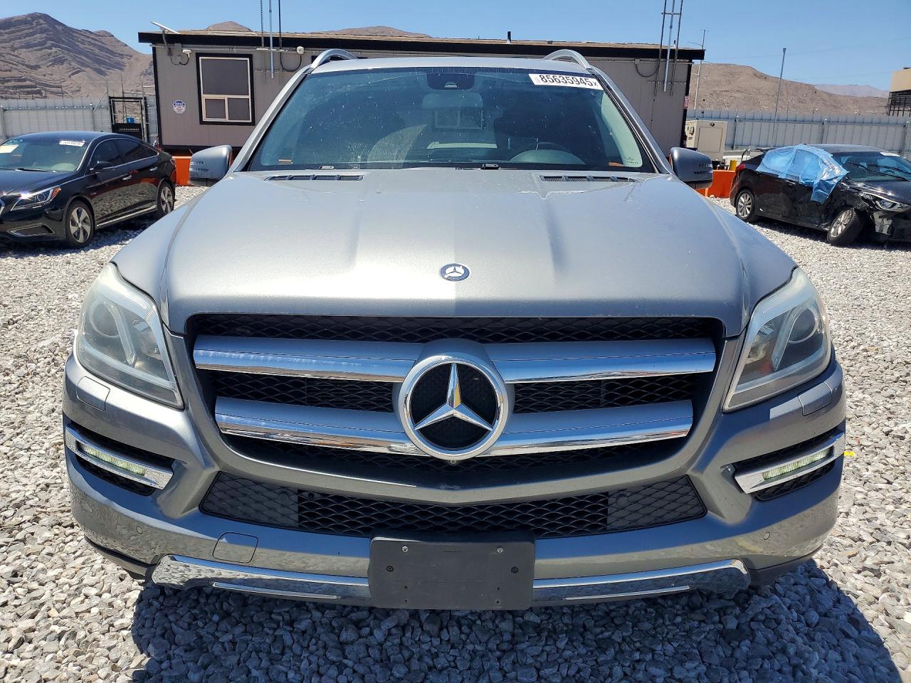 2015 Mercedes-benz Gl 450 4matic Silver vin: 4JGDF6EE9FA464295