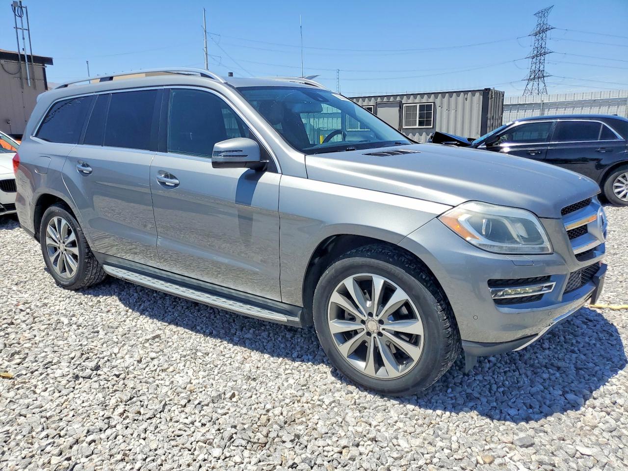 2015 Mercedes-benz Gl 450 4matic Silver vin: 4JGDF6EE9FA464295