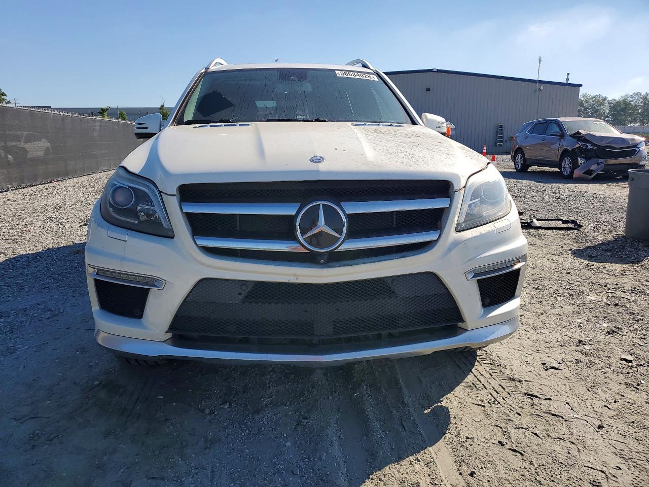 2015 Mercedes-benz Gl 450 4matic White vin: 4JGDF6EE9FA465740