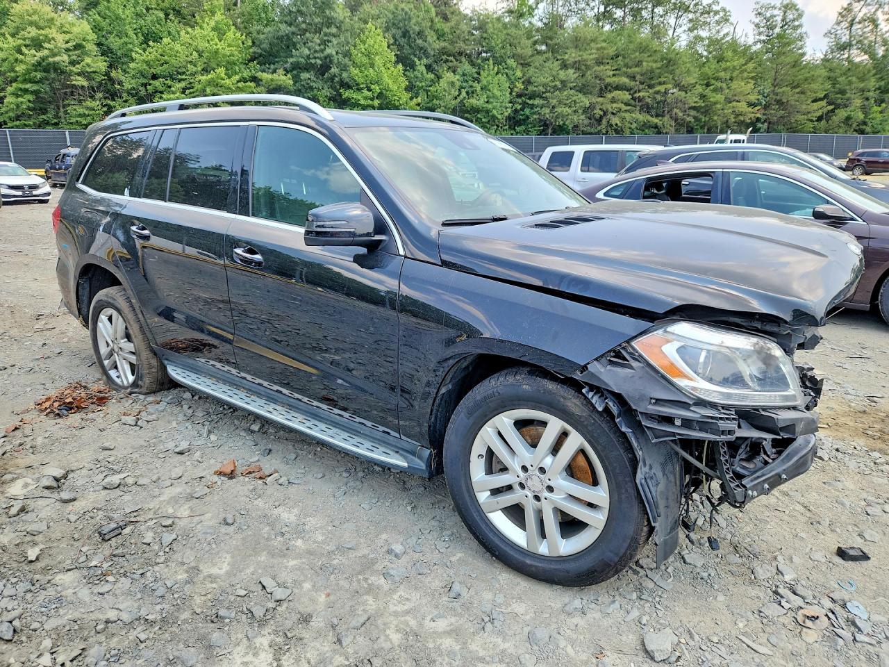 2015 Mercedes-benz Gl 450 4matic Black vin: 4JGDF6EE9FA481386
