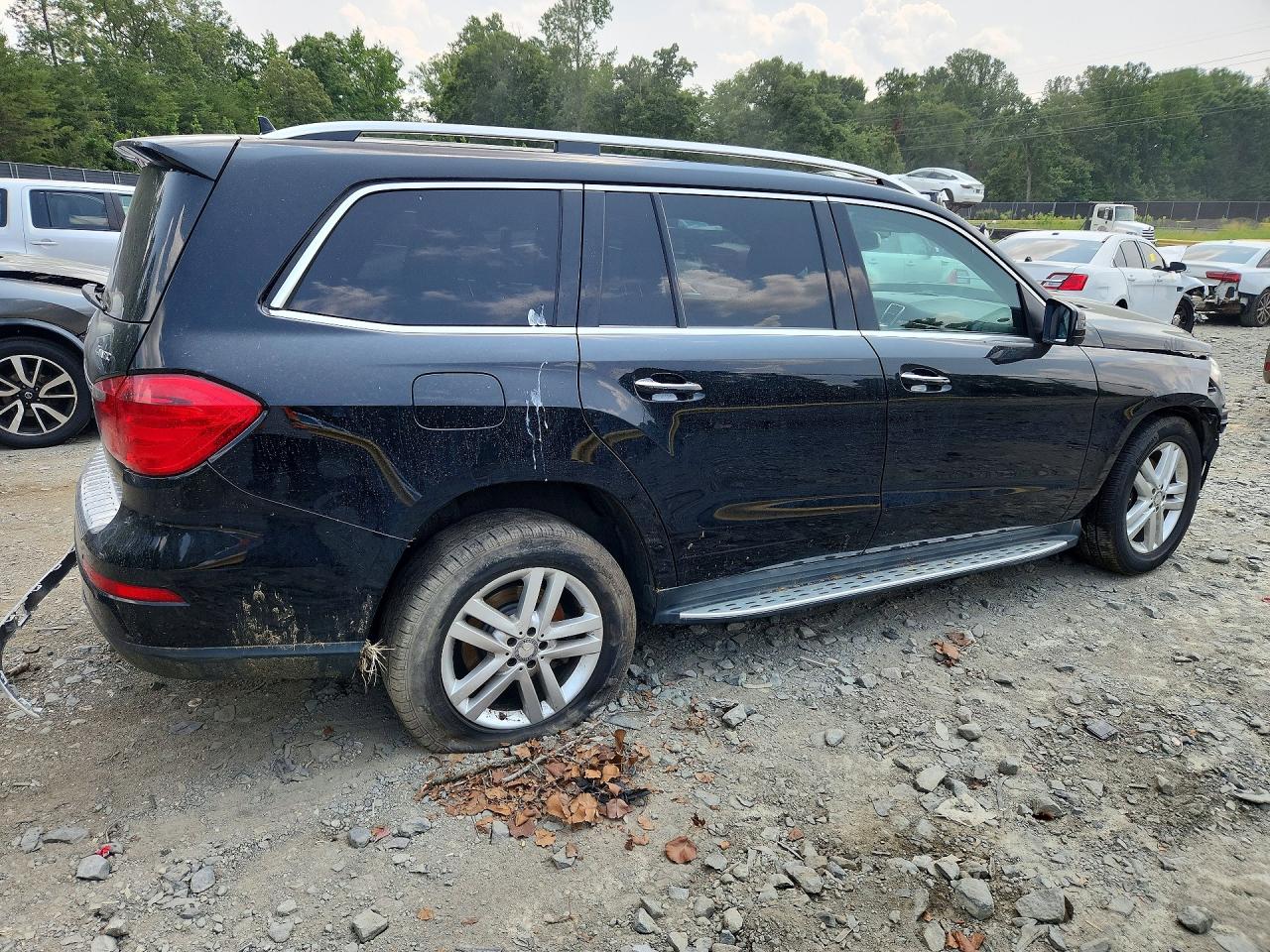 2015 Mercedes-benz Gl 450 4matic Black vin: 4JGDF6EE9FA481386