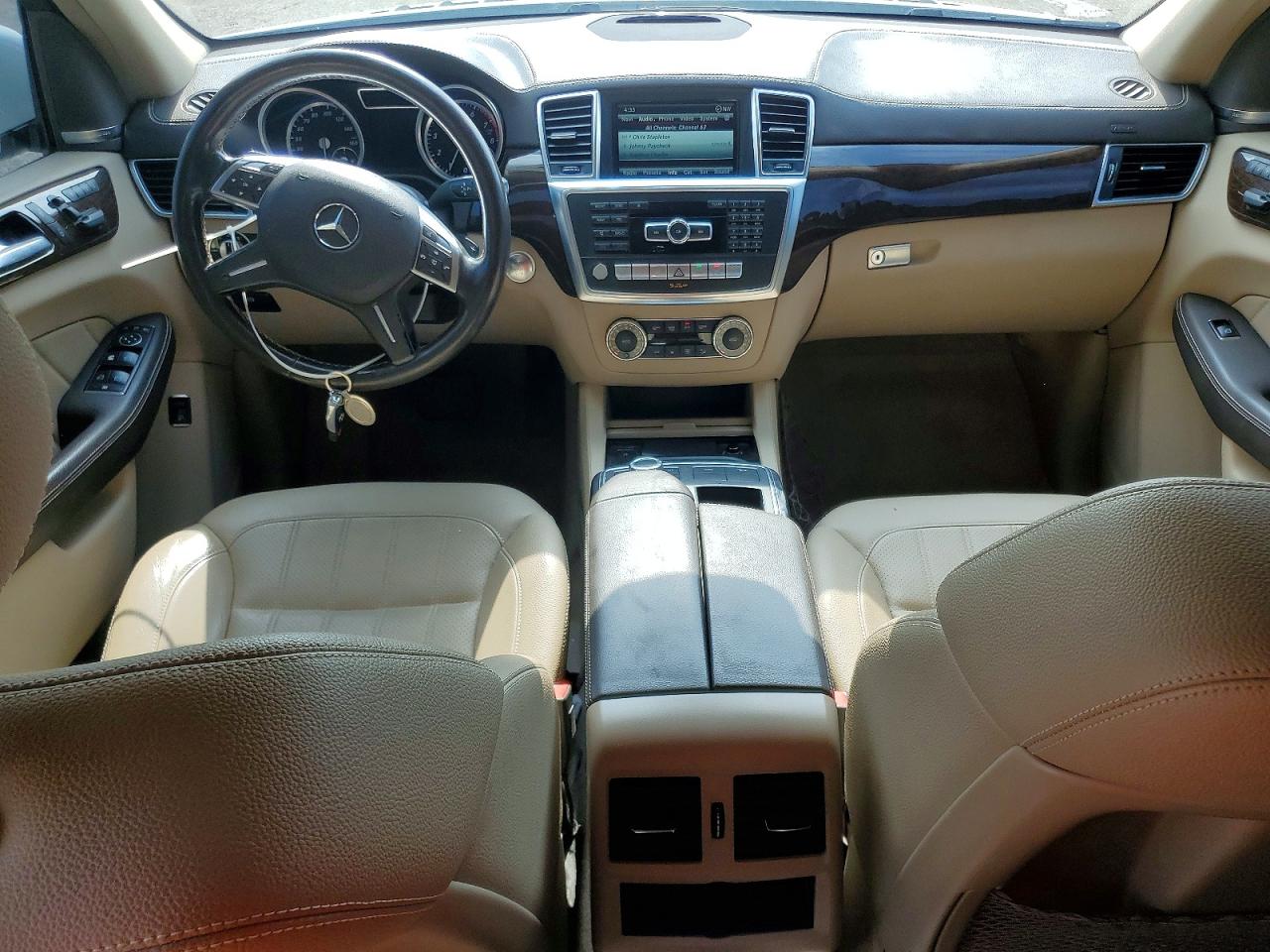 2015 Mercedes-benz Gl 450 4matic White vin: 4JGDF6EE9FA517951
