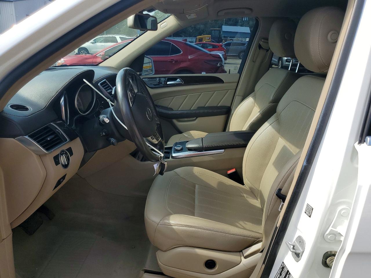 2015 Mercedes-benz Gl 450 4matic White vin: 4JGDF6EE9FA517951