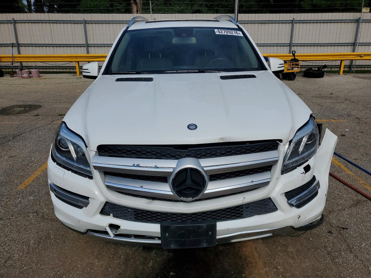 2015 Mercedes-benz Gl 450 4matic White vin: 4JGDF6EE9FA517951