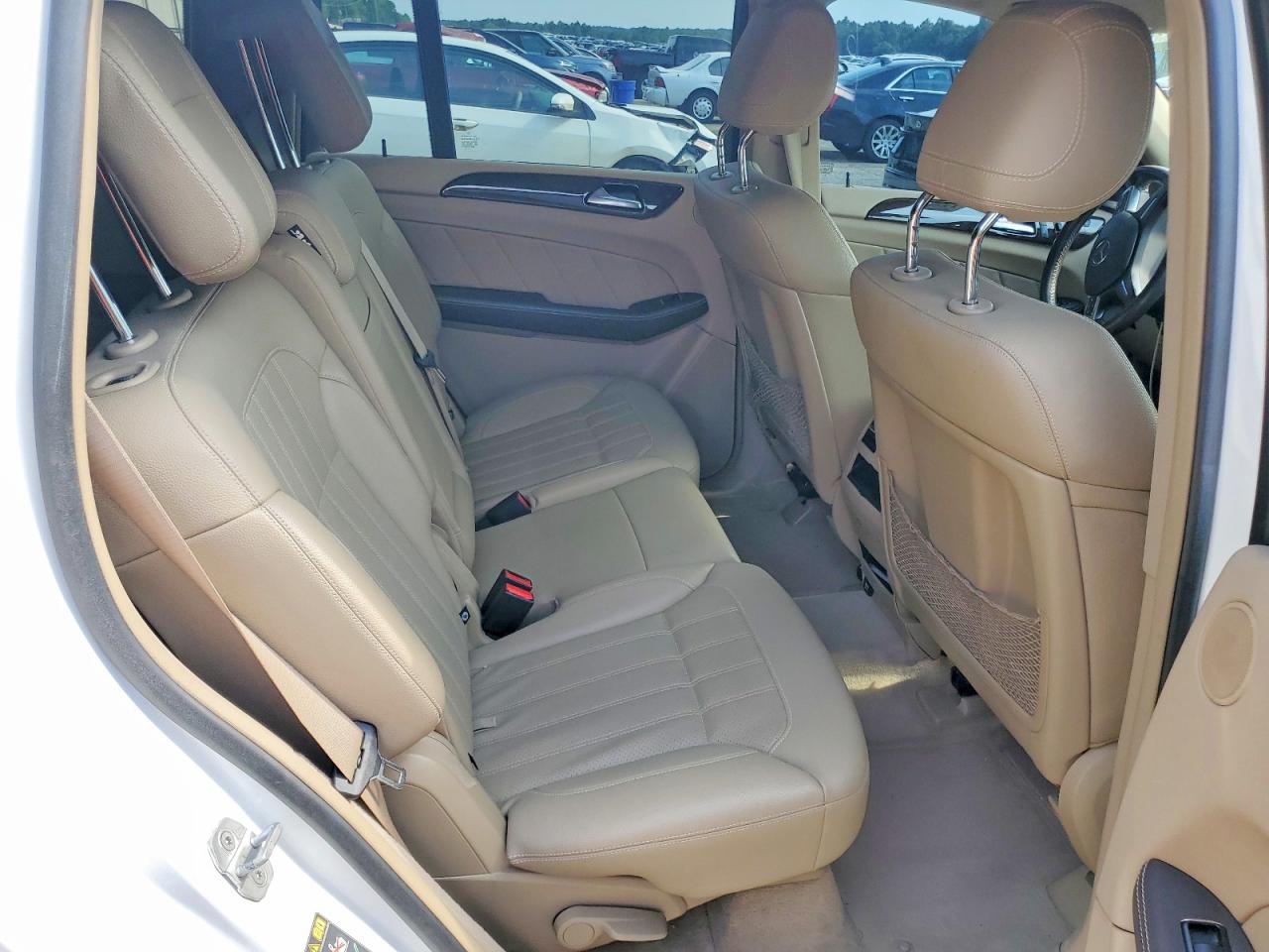 2015 Mercedes-benz Gl 450 4matic White vin: 4JGDF6EE9FA517951