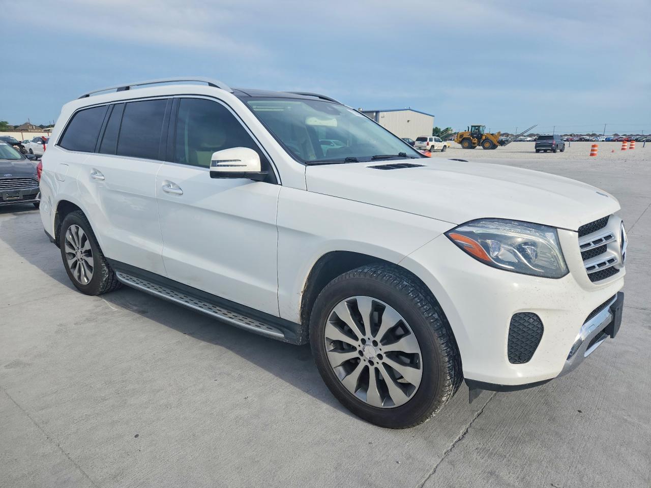 2017 Mercedes-benz Gls 450 4matic White vin: 4JGDF6EE9HA773445
