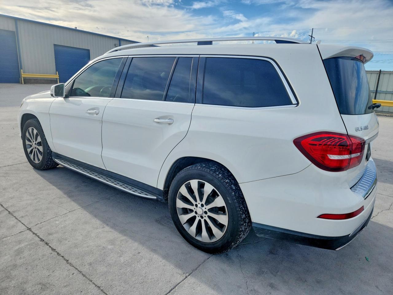 2017 Mercedes-benz Gls 450 4matic White vin: 4JGDF6EE9HA773445