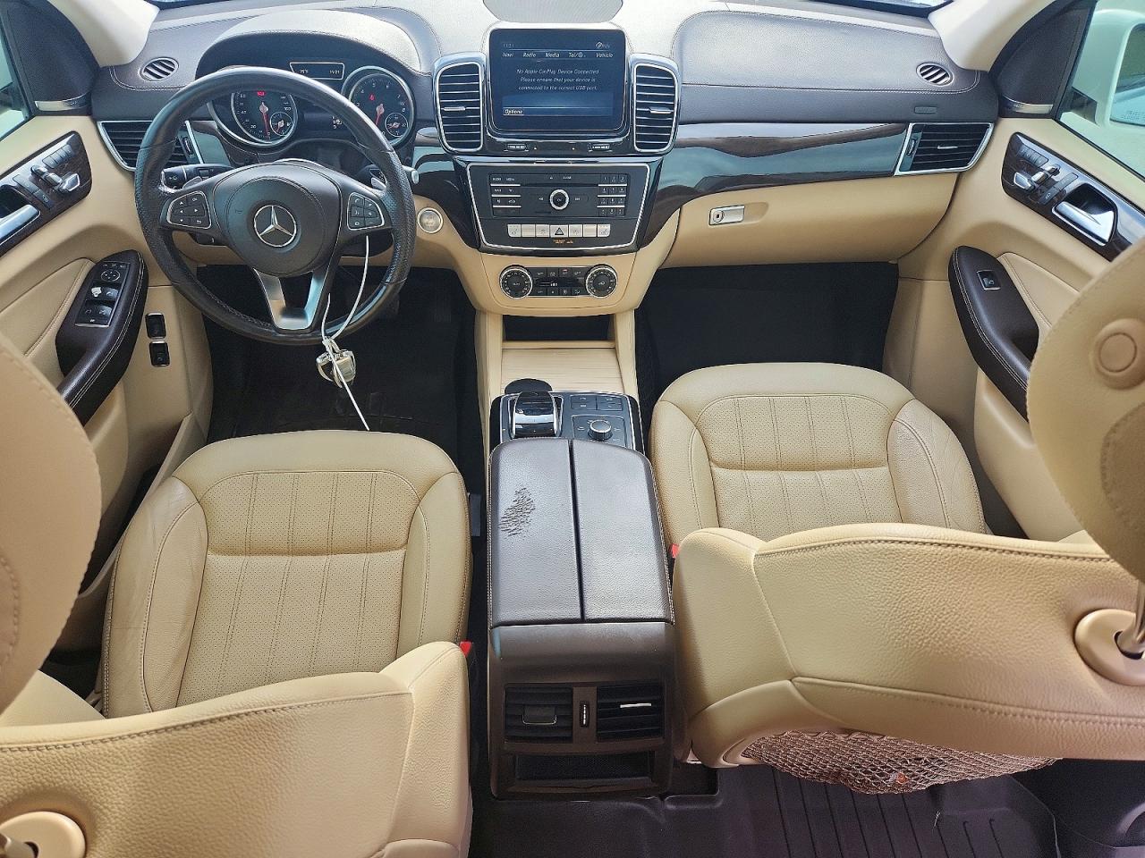 2017 Mercedes-benz Gls 450 4matic White vin: 4JGDF6EE9HA773445