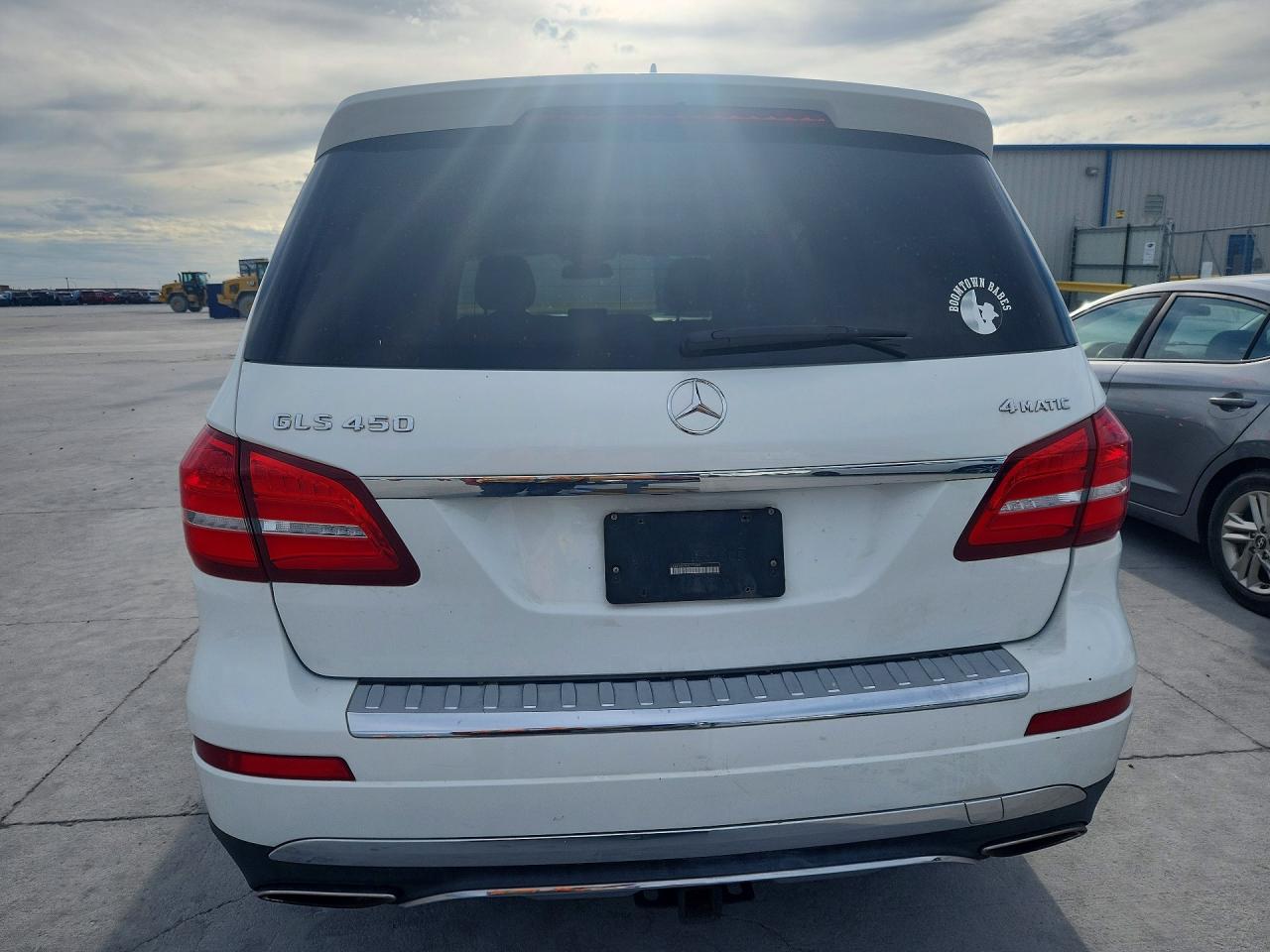 2017 Mercedes-benz Gls 450 4matic White vin: 4JGDF6EE9HA773445