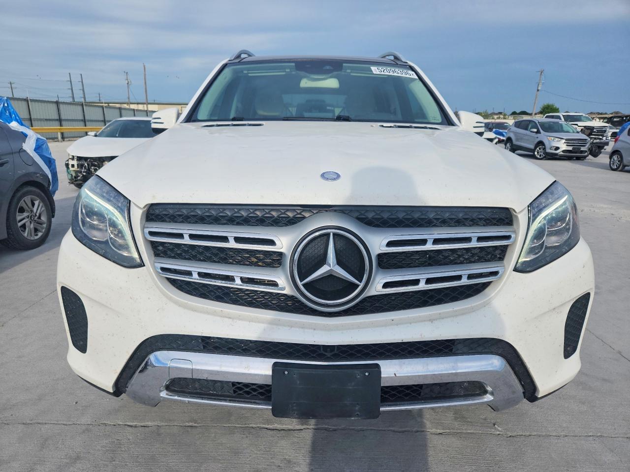 2017 Mercedes-benz Gls 450 4matic White vin: 4JGDF6EE9HA773445