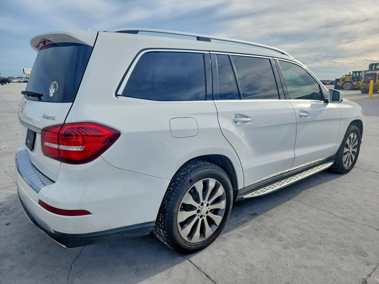 2017 Mercedes-benz Gls 450 4matic White vin: 4JGDF6EE9HA773445