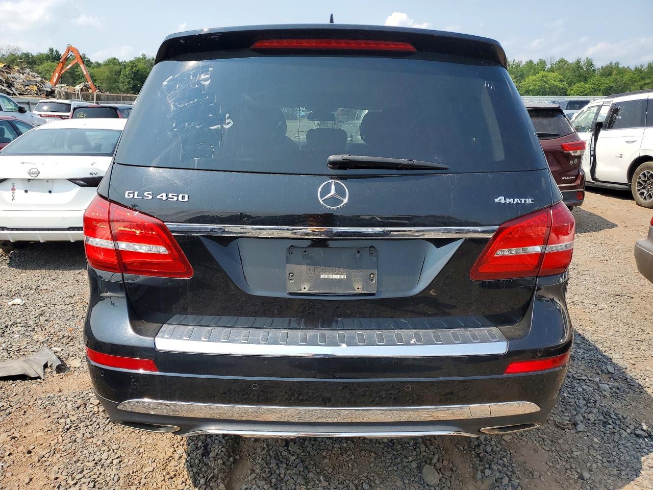 2019 Mercedes-benz Gls 450 4matic Black vin: 4JGDF6EE9KB226502