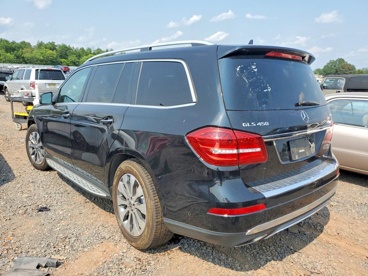 2019 Mercedes-benz Gls 450 4matic Black vin: 4JGDF6EE9KB226502