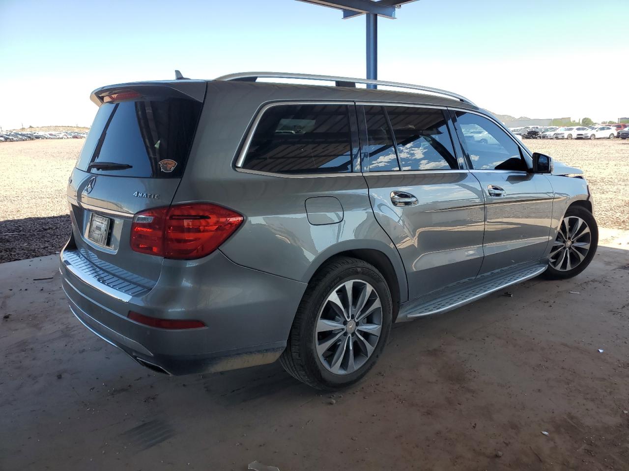 2015 Mercedes-benz Gl 450 4matic Silver vin: 4JGDF6EEXFA445755