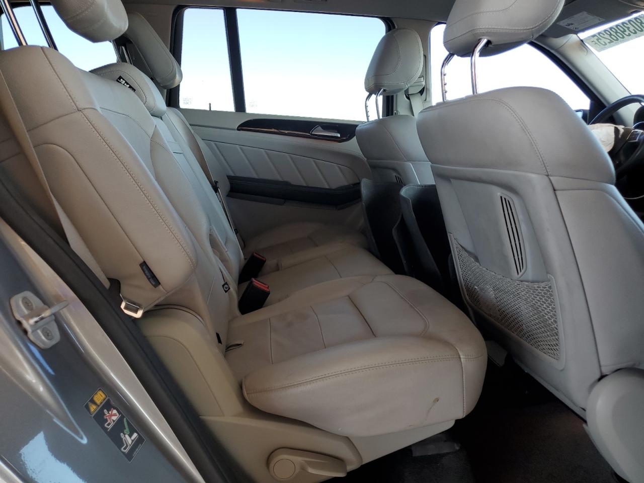 2015 Mercedes-benz Gl 450 4matic Silver vin: 4JGDF6EEXFA445755