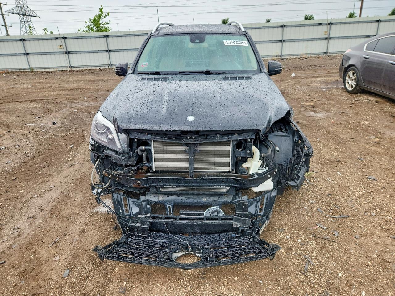 2015 Mercedes-benz Gl 450 4matic Черный vin: 4JGDF6EEXFA459722