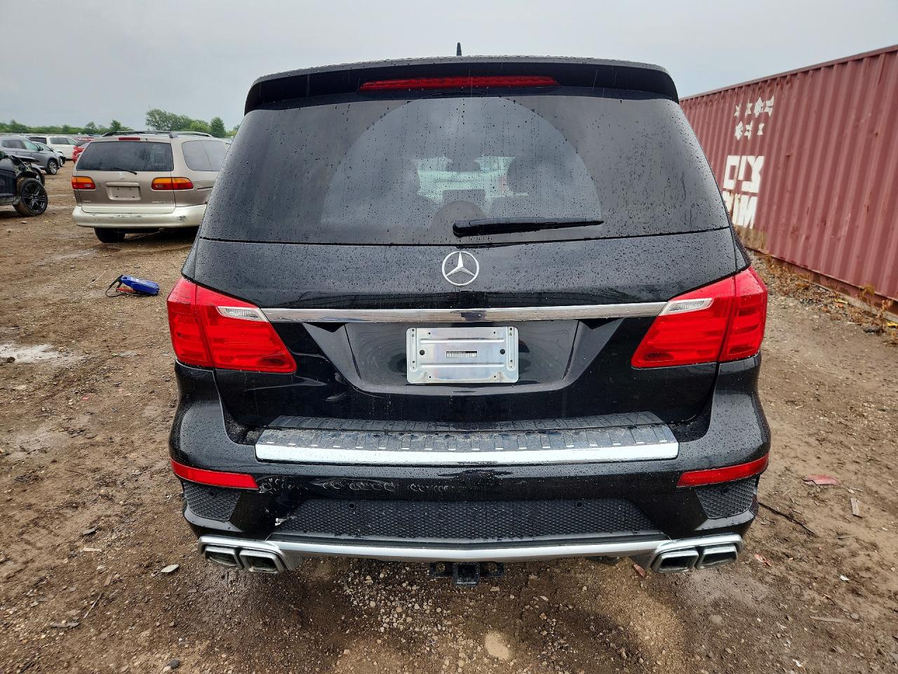 2015 Mercedes-benz Gl 450 4matic Черный vin: 4JGDF6EEXFA459722