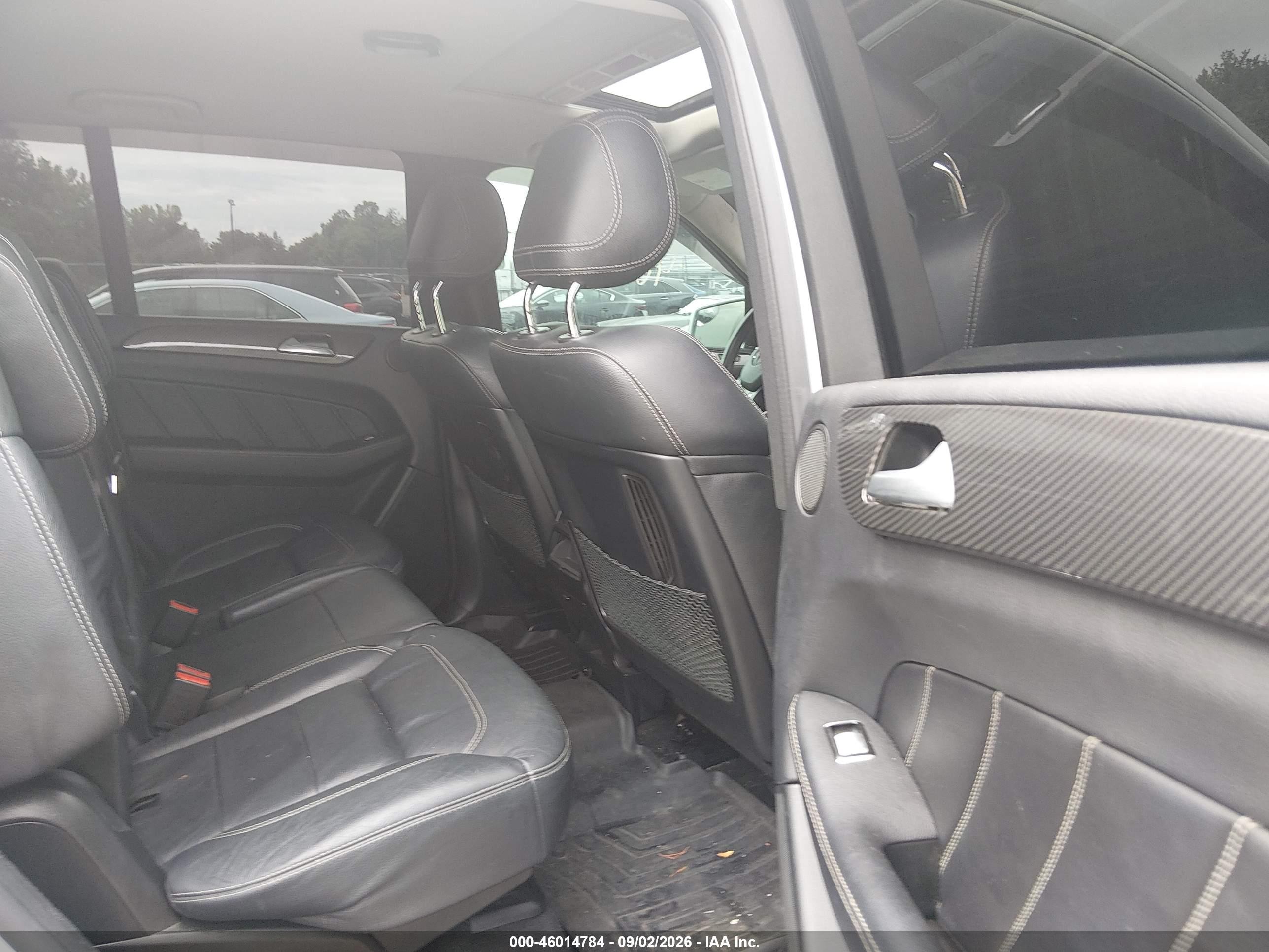 2015 Mercedes-benz Gl 450 4matic Silver vin: 4JGDF6EEXFA460403