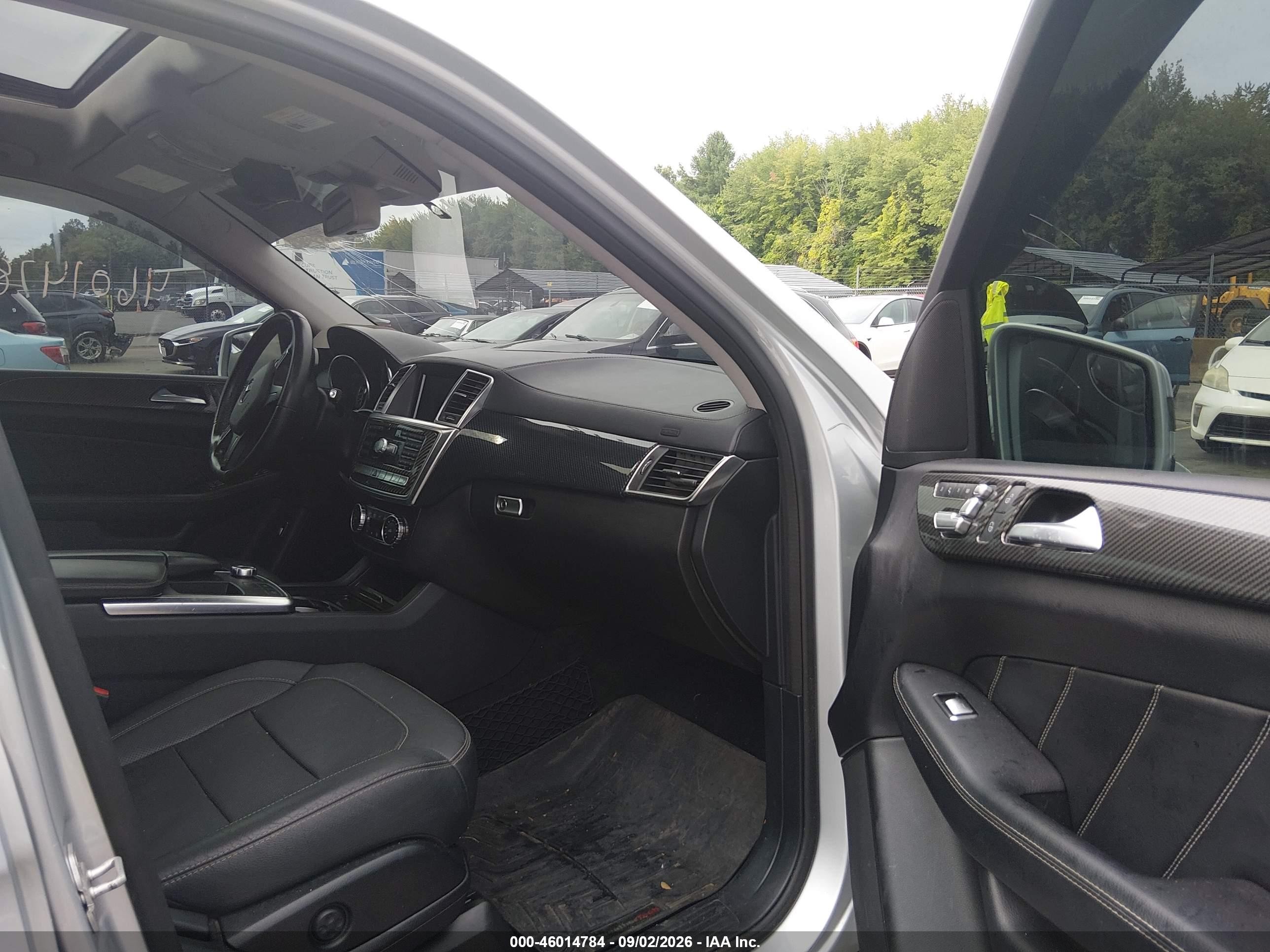 2015 Mercedes-benz Gl 450 4matic Silver vin: 4JGDF6EEXFA460403