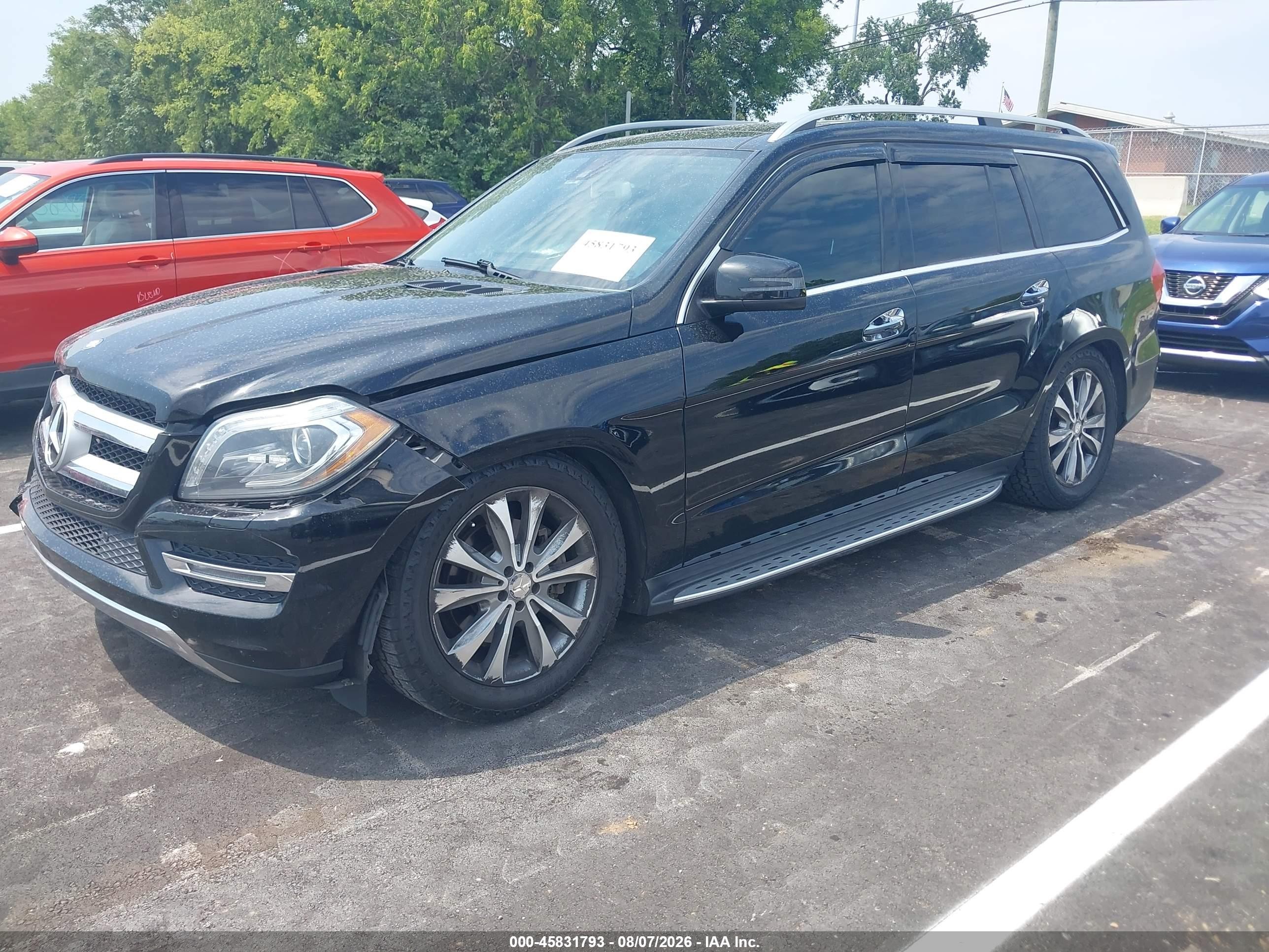 2015 Mercedes-benz Gl 450 4matic Black vin: 4JGDF6EEXFA485334