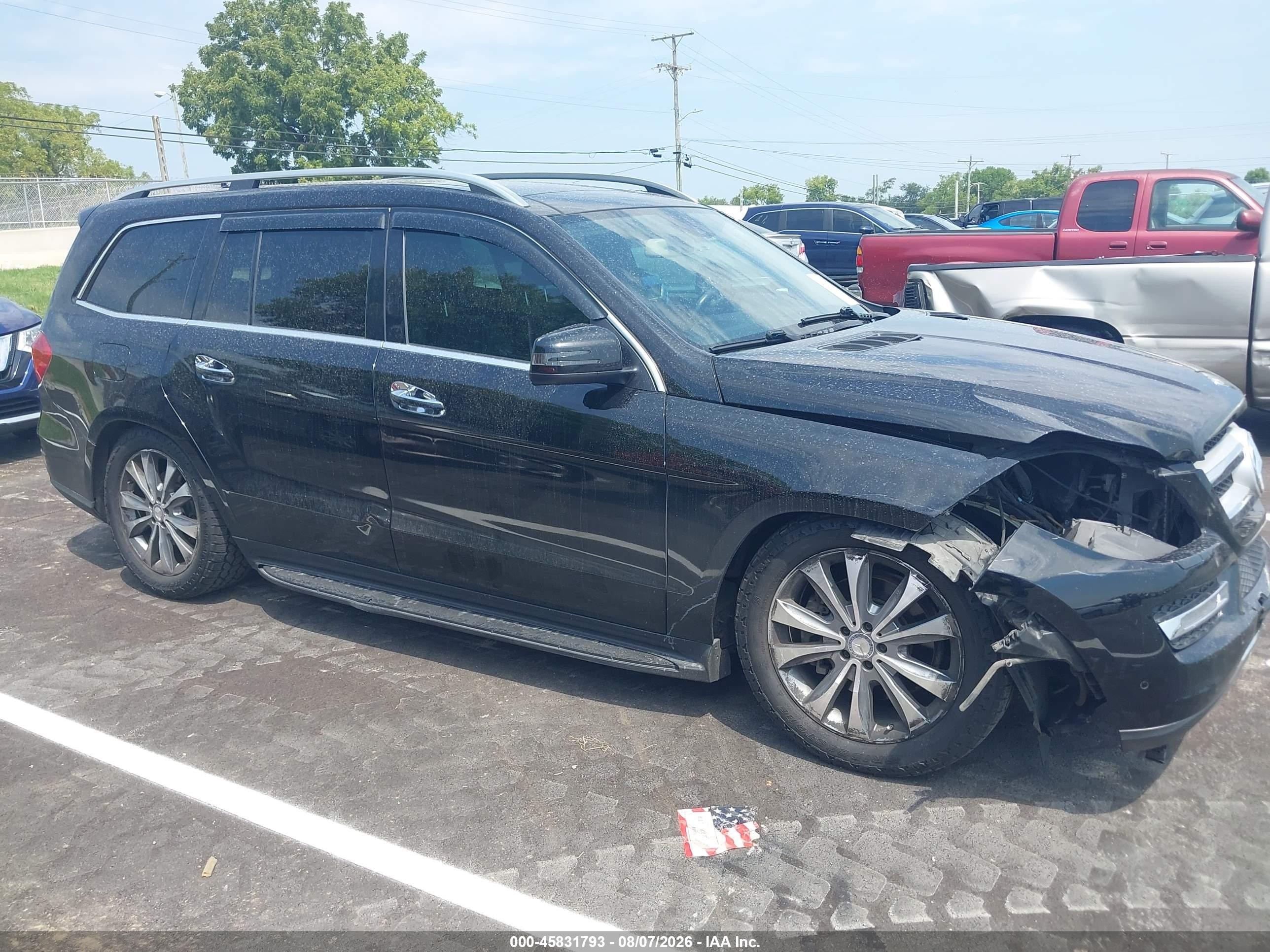 2015 Mercedes-benz Gl 450 4matic Black vin: 4JGDF6EEXFA485334