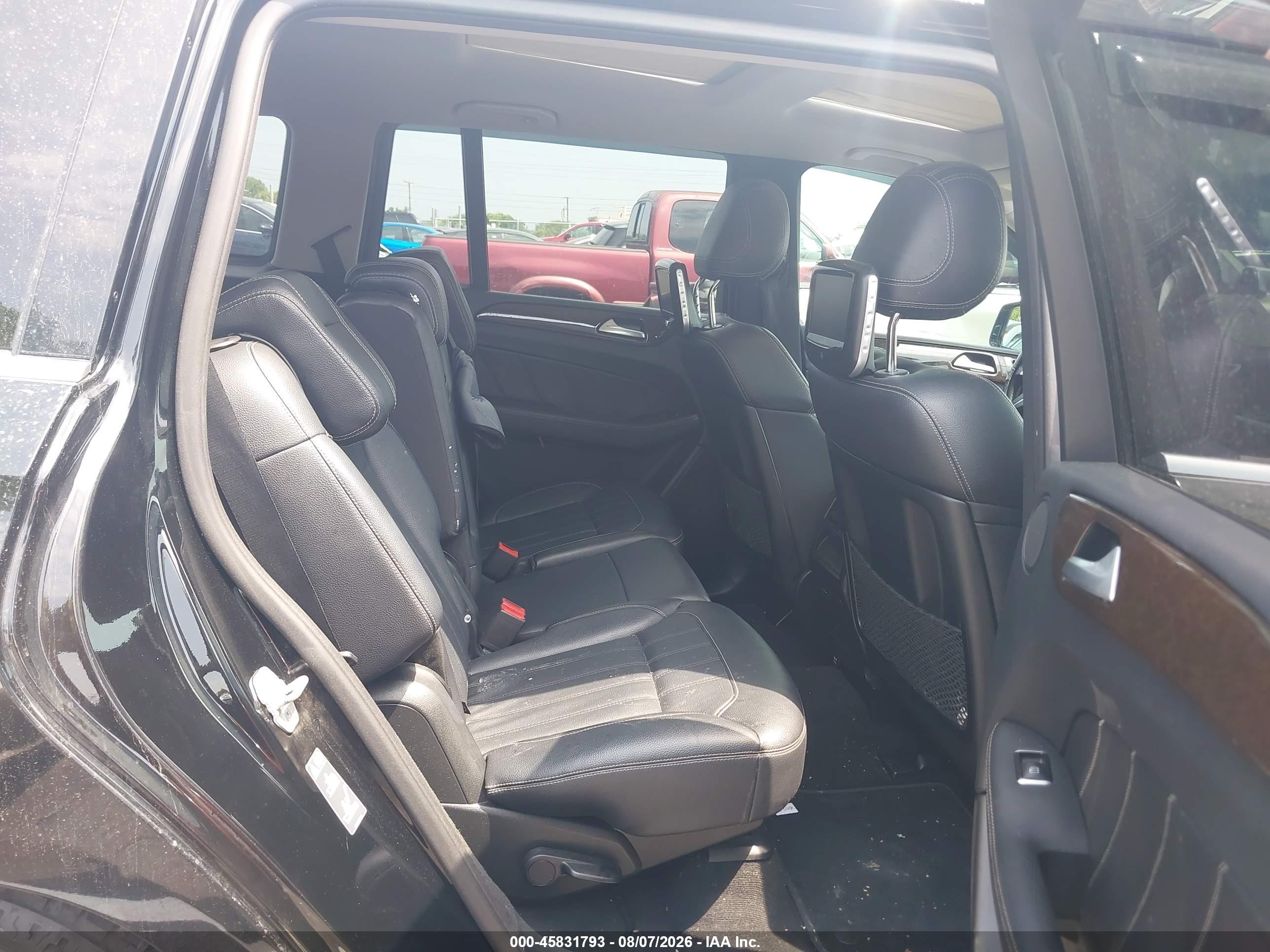 2015 Mercedes-benz Gl 450 4matic Black vin: 4JGDF6EEXFA485334