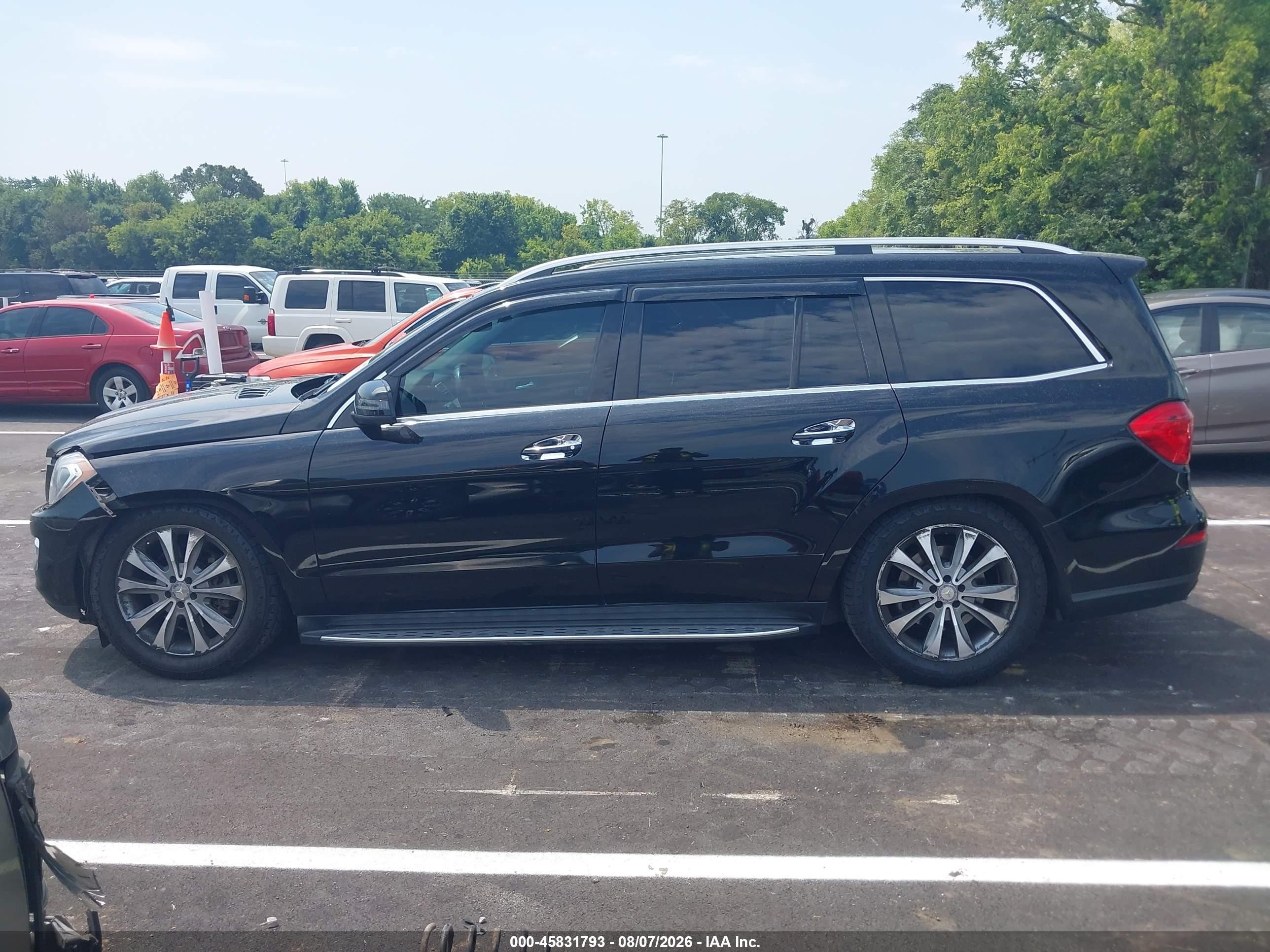 2015 Mercedes-benz Gl 450 4matic Black vin: 4JGDF6EEXFA485334